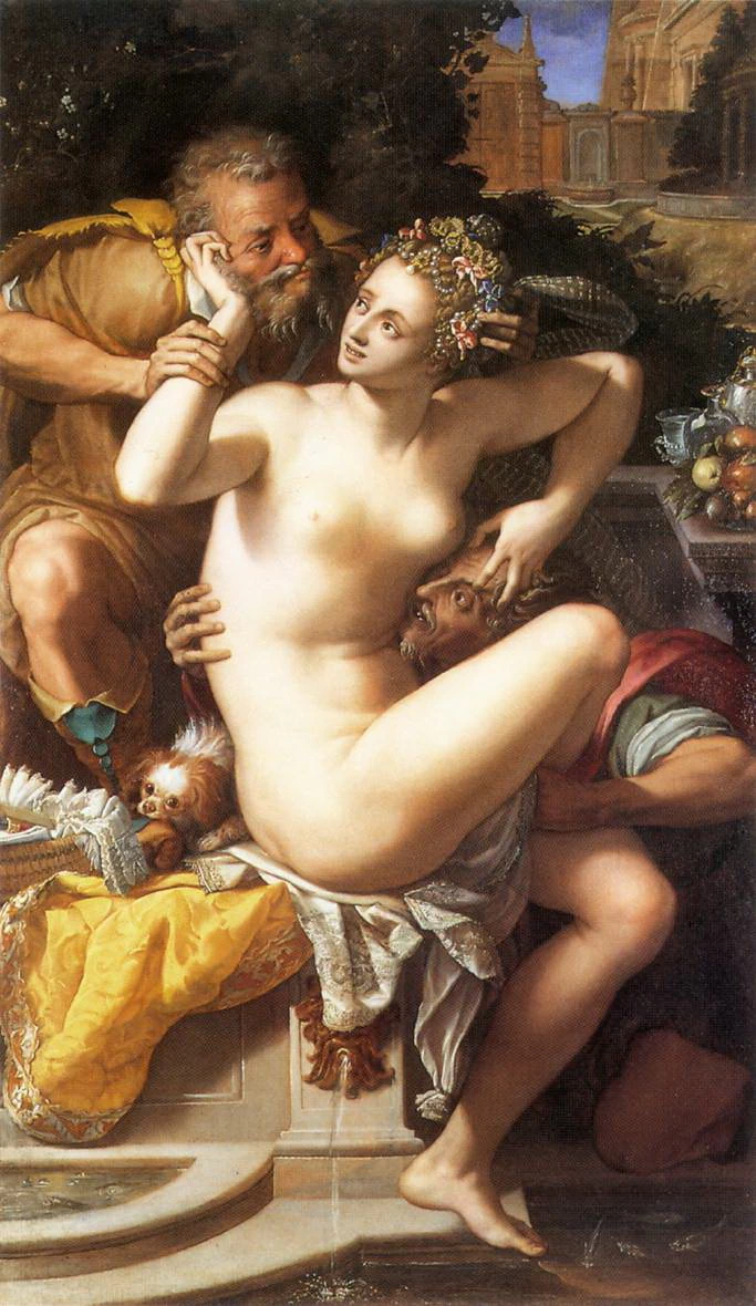  231-Susanna e i vecchioni- Allori Alessandro